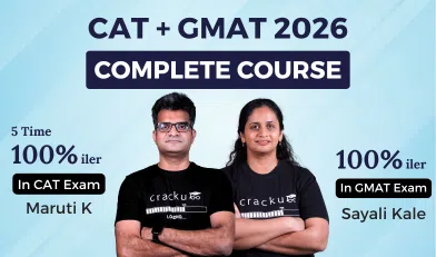 CAT + GMAT 2026 Course image