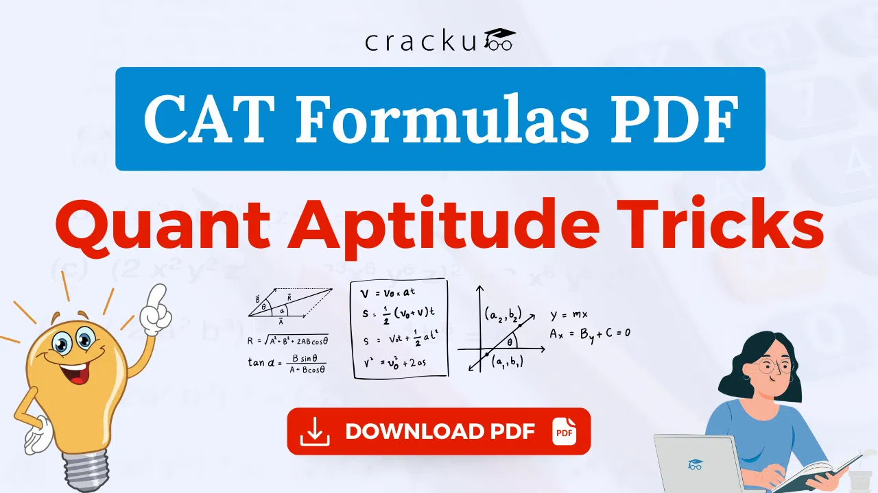 CAT Formulas PDF, Download Quant Formula Sheet PDF